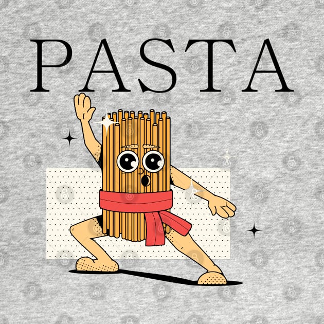 Hand drawn Pasta Fun by Mako Design 